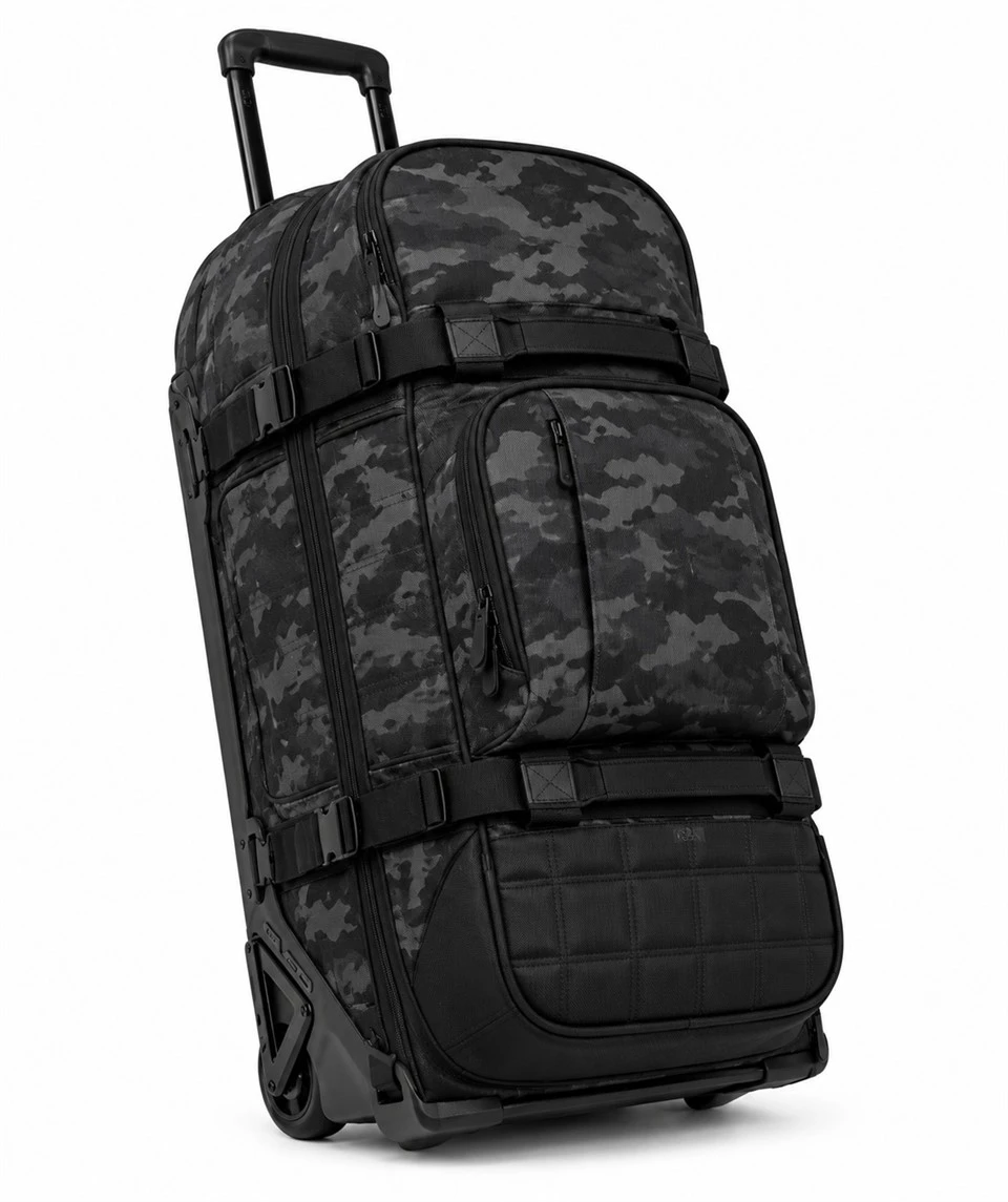 Camo Black Travel Roller Duffel