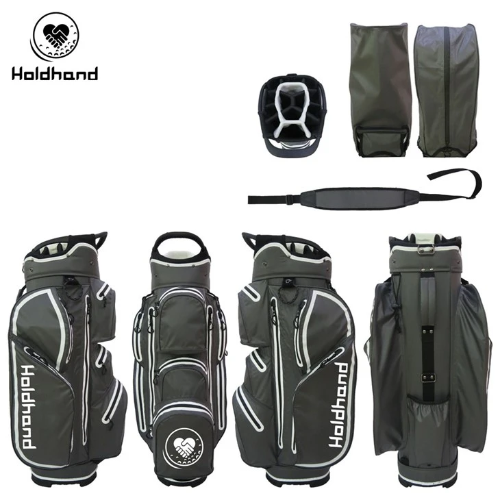 Elite 14-Compartment Golf Cart Bag – Waterproof With Tour-Grade Features high quality