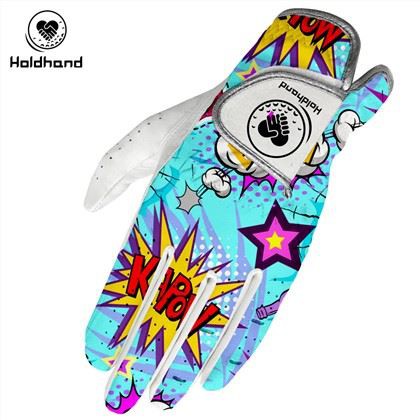 Rūpnīcas cena Mīksts, aizkustinošs, moderns dizains pielāgots logotips Cabretta ādas golfa cimds OEM