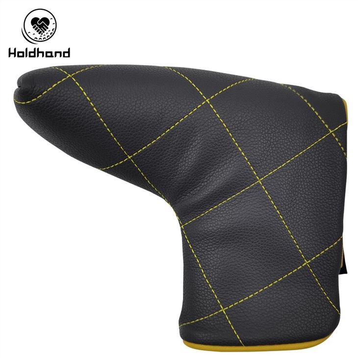 Stylish Custom PU Leather Pattern Golf Blade Putter Headcover